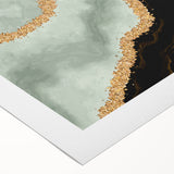 Abstract wall art print featuring vibrant strokes and lines in various colors, showcasing a modern design perfect for contemporary home decor.