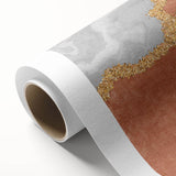 Abstract rolled canvas wall art showcasing dynamic strokes and lines in vibrant colors, perfect for modern home decor and artistic expression.