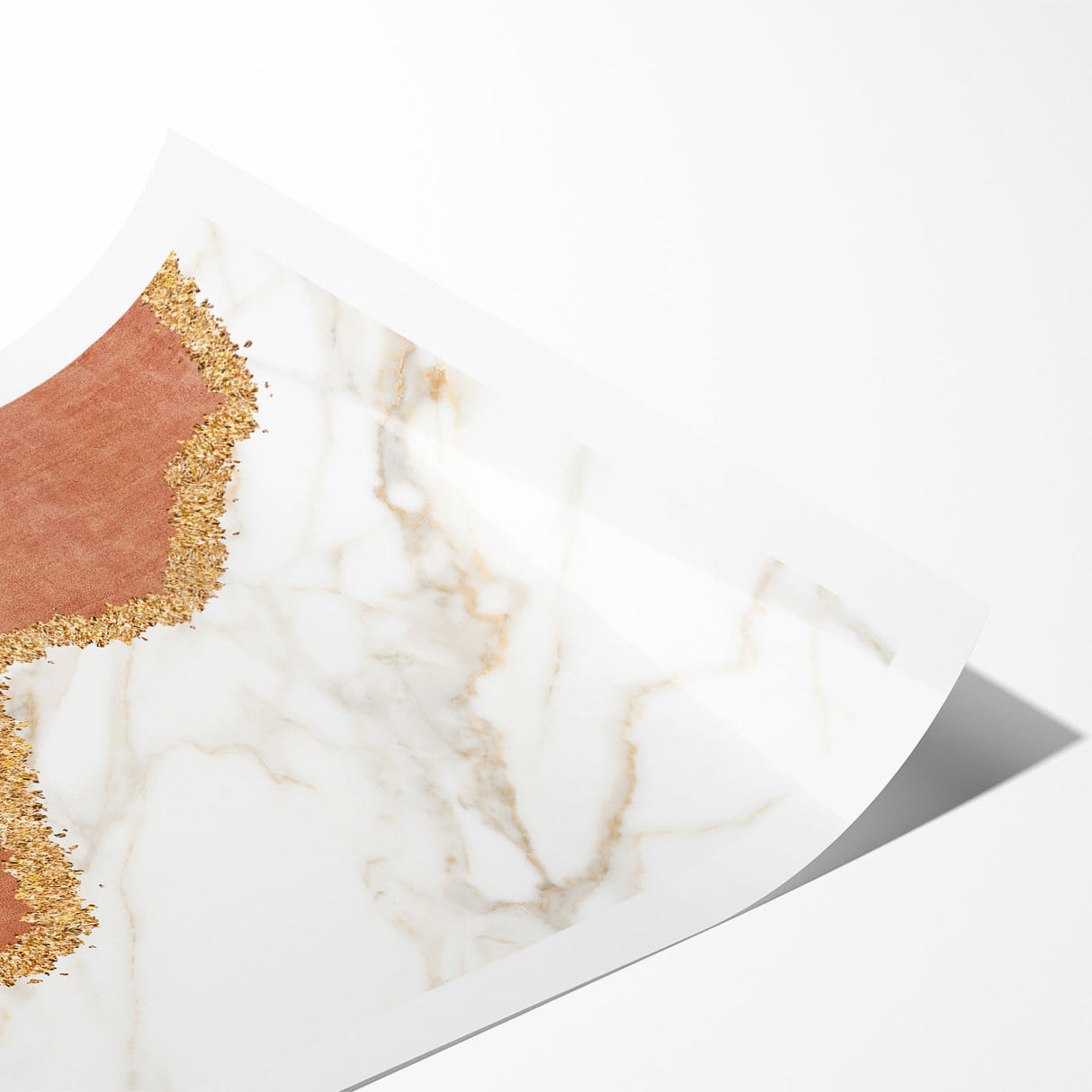 Abstract wall art print showcasing vibrant strokes and lines in bold colors, perfect for modern decor and creative spaces.