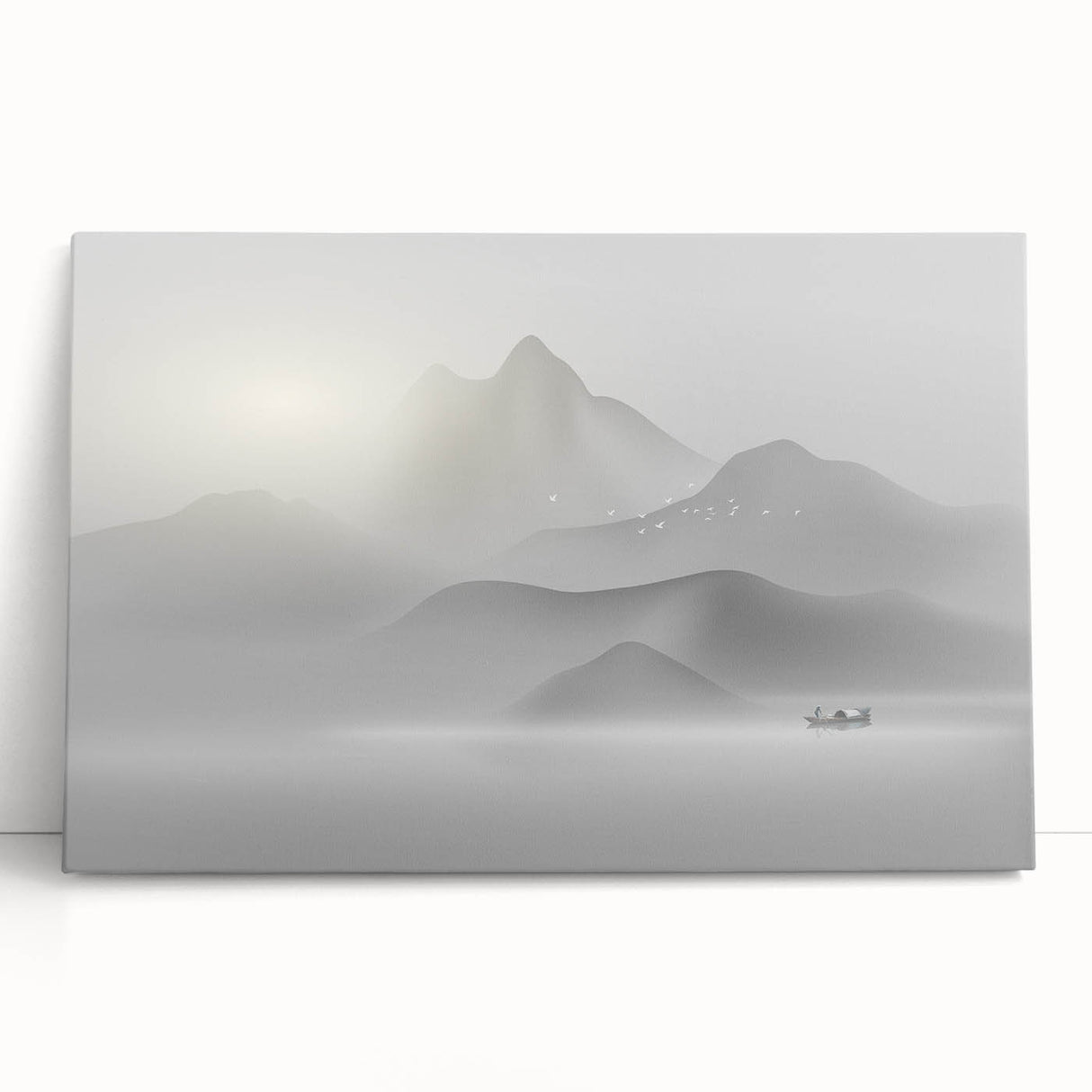 Abstract wall art featuring strokes and lines in vibrant colors, displayed on stretched canvas, perfect for modern home decor accents.