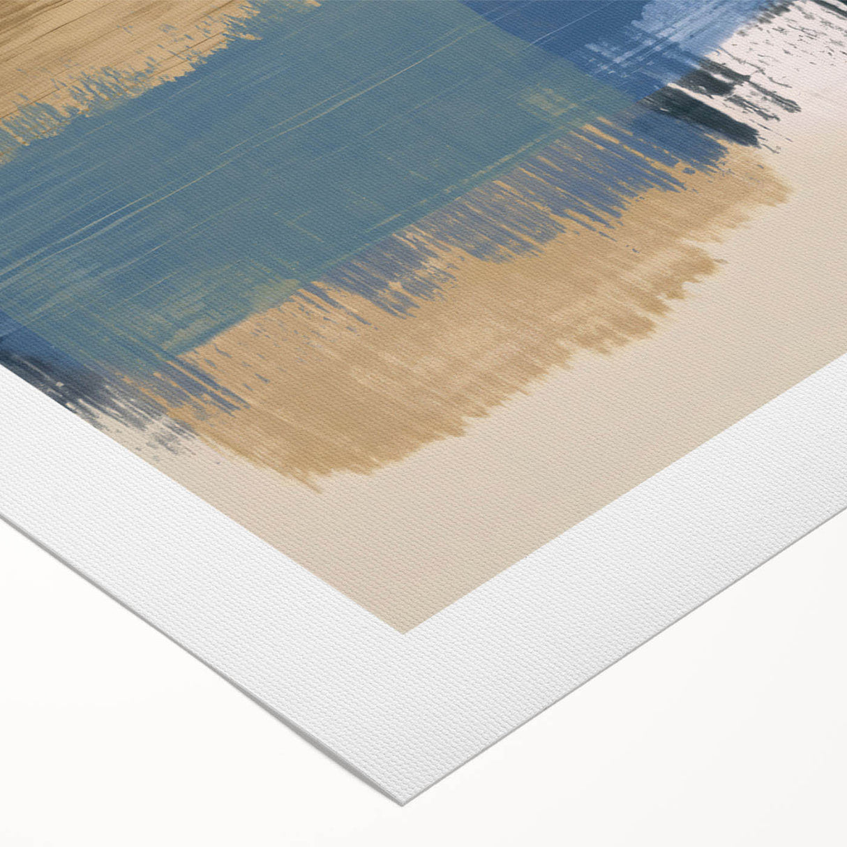 Abstract canvas wall art showcasing vibrant strokes and dynamic lines in bold colors, ideal for modern home decor and artistic spaces.