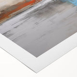 Abstract canvas wall art showcasing vibrant strokes and lines in a modern design, perfect for enhancing contemporary home decor.