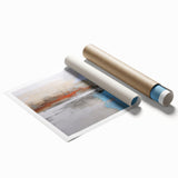 Abstract strokes and lines in vibrant colors create a modern wall art design, emphasizing texture and movement, perfect for contemporary decor.