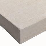 Close-up of abstract wall art on stretched canvas, showcasing vibrant strokes and lines in bold colors, perfect for modern home decor.