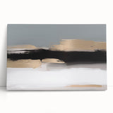 Abstract wall art design showcasing vibrant strokes and lines in rich colors, perfect for modern decor, enhancing any interior space.