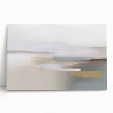 Abstract wall art print featuring vibrant strokes and lines in a modern design, displayed on stretched canvas against a neutral background. Ideal for contemporary decor.