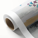 Abstract wall art print featuring vibrant strokes and lines in a modern design, ideal for contemporary home decor and artistic expression.