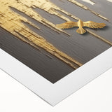 Colorful abstract strokes and lines design on rolled canvas wall art, showcasing vibrant hues and modern aesthetics, perfect for contemporary decor.