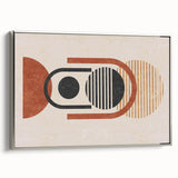 Framed abstract wall art featuring dynamic strokes and lines in silver tones, showcasing a modern design ideal for contemporary decor.