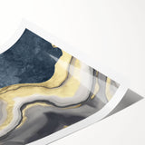 Abstract wall art featuring vibrant strokes and lines in bold colors, designed for modern decor, perfect for enhancing any living space.