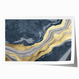 Abstract wall art print showcasing vibrant strokes and lines in a harmonious blend of colors, perfect for modern home decor.
