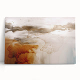 Abstract wall art featuring a vibrant composition of strokes and lines in varied colors, printed on stretched canvas for a modern aesthetic.