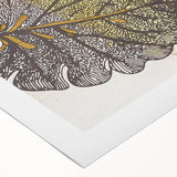 Colorful abstract strokes and lines design on rolled canvas wall art, showcasing vibrant hues and dynamic patterns ideal for modern decor.