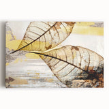 Abstract wall art featuring vibrant strokes and lines in a colorful design, printed on stretched canvas, perfect for modern home decor.