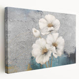 Abstract strokes and lines in vibrant colors create a modern canvas wall art piece, showcasing a dynamic design ideal for contemporary decor.