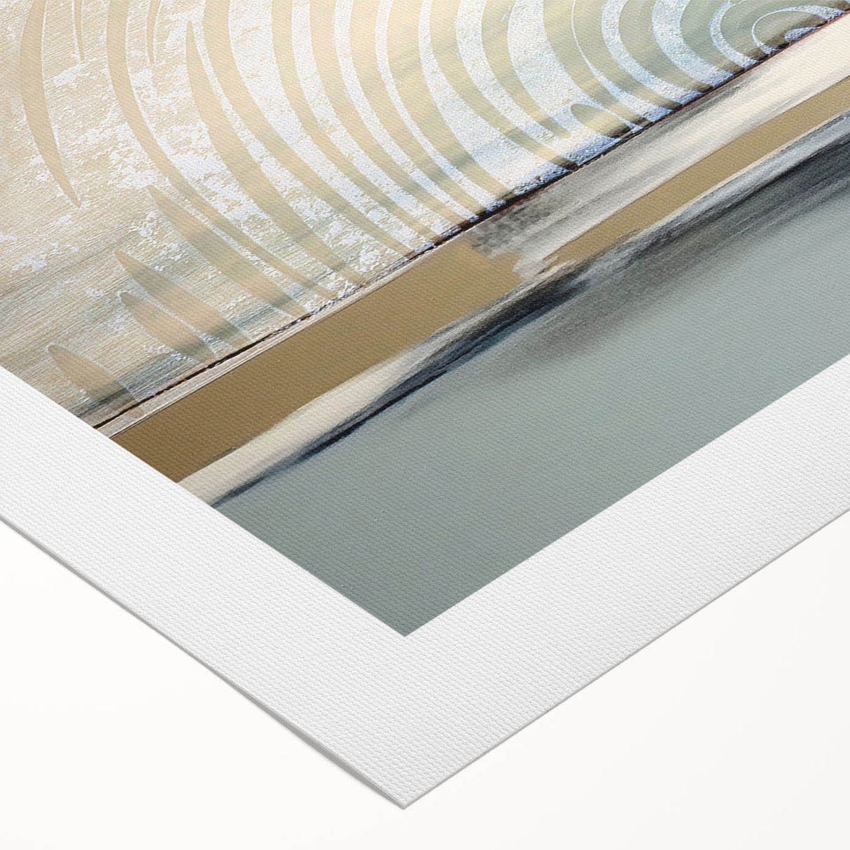 Colorful abstract strokes and lines design on rolled canvas wall art, showcasing vibrant hues and dynamic patterns, perfect for modern decor.