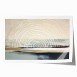 Abstract wall art print showcasing vibrant strokes and lines in various colors, ideal for modern home decor and artistic expression.