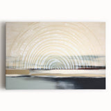 Abstract wall art canvas featuring a vibrant collection of colorful strokes and lines, ideal for modern home decor and artistic spaces.