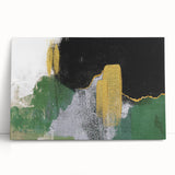Abstract canvas wall art showcasing vibrant strokes and lines in bold colors, perfect for modern decor and artistic expression.