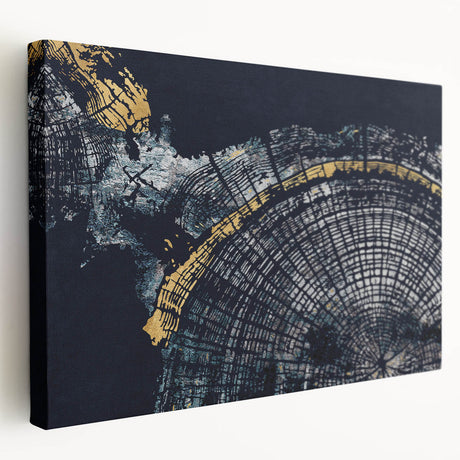 Abstract canvas wall art featuring dynamic strokes and lines in vibrant colors, showcasing a modern design perfect for contemporary decor.