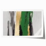 Abstract wall art print showcasing vibrant strokes and lines in a modern design, perfect for contemporary home decor or office spaces.
