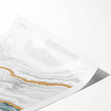 Abstract wall art print showcasing colorful strokes and lines in vibrant hues, perfect for modern home decor and artistic spaces.