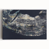 Abstract canvas art featuring vibrant strokes and lines in a variety of colors, perfect for modern home decor. This stretched wall art adds a dynamic touch to any room.