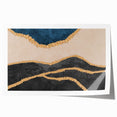 Abstract wall art print showcasing a vibrant composition of colorful strokes and lines, perfect for modern decor and artistic spaces.