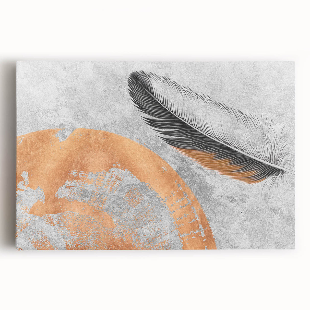 Abstract wall art canvas featuring colorful strokes and lines in vibrant hues of blue, yellow, and pink, designed to enhance modern decor.