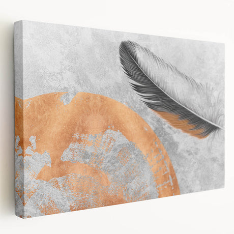 Abstract strokes and lines wall art design on stretched canvas, showcasing vibrant colors and modern aesthetics, perfect for contemporary decor.