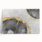 Abstract wall art featuring colorful strokes and lines on stretched canvas, showcasing a modern design ideal for contemporary home decor.