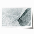 Abstract wall art print showcasing vibrant strokes and lines in a modern design, perfect for adding color and style to any interior decor.