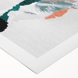 Abstract canvas artwork showcasing vibrant strokes and lines in a modern design, ideal for contemporary home decor, enhancing any living space with color and creativity.