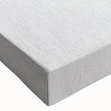 Close-up of a stretched canvas showcasing an abstract strokes and lines design, featuring vibrant colors and dynamic shapes, perfect for modern home decor.