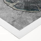 Colorful abstract strokes and lines on rolled canvas art, showcasing vibrant hues and dynamic patterns, ideal for modern home decor.