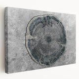 Abstract wall art design featuring vibrant strokes and lines in a stretched canvas format, ideal for modern home decor or art collection.