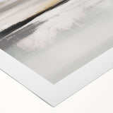 Abstract strokes and lines design on a rolled canvas art piece, showcasing vibrant colors and dynamic patterns, perfect for modern home decor.