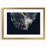 Abstract wall art featuring bold strokes and lines in a gold-framed design, perfect for modern decor. The artwork showcases a dynamic interplay of colors and shapes, ideal for enhancing any living space or office environment.