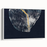 Framed canvas wall art showcasing an abstract strokes and lines design, featuring a minimalist color palette of white and muted tones, perfect for modern decor.