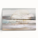Abstract wall art featuring dynamic strokes and lines in vibrant colors, printed on stretched canvas, perfect for modern home decor.
