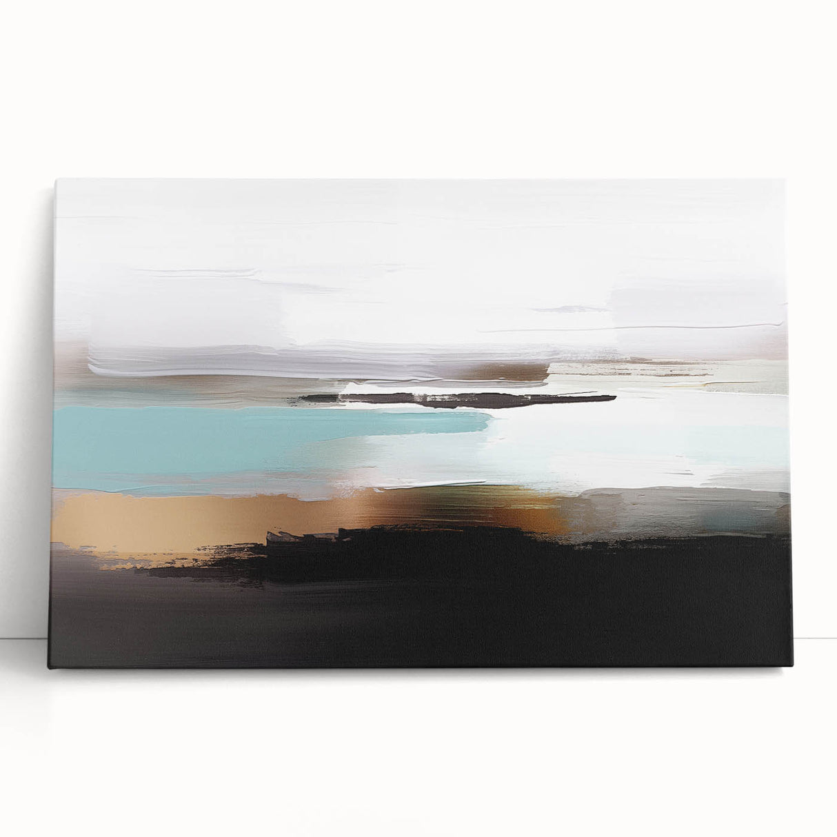 Abstract canvas art featuring dynamic strokes and lines in vibrant colors, designed for modern decor, adding a contemporary touch to any space.