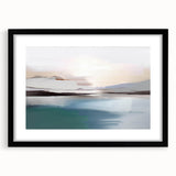 Abstract wall art design showcasing vibrant strokes and lines in a contemporary black frame, ideal for modern home decor and artistic expression.
