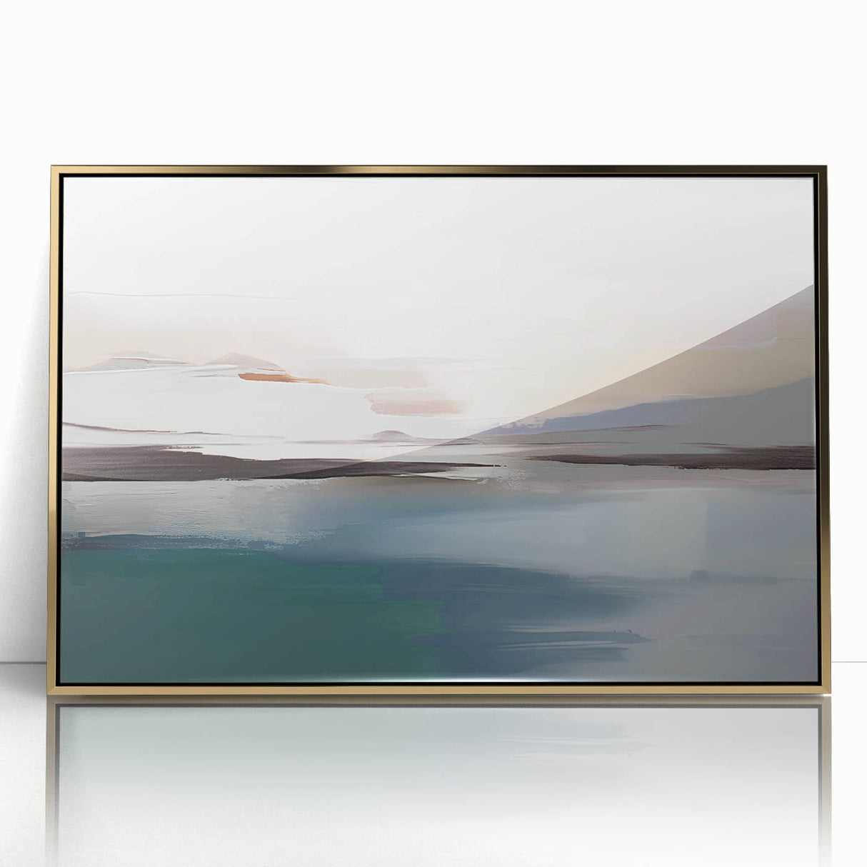 Framed abstract wall art showcasing dynamic strokes and lines in gold and black, perfect for modern decor and artistic elegance.