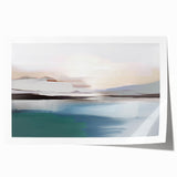 Abstract wall art print showcasing vibrant strokes and lines in bold colors, perfect for contemporary home decor or office spaces.