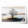Abstract wall art print showcasing vibrant strokes and lines in bold colors, ideal for modern home decor or office spaces.