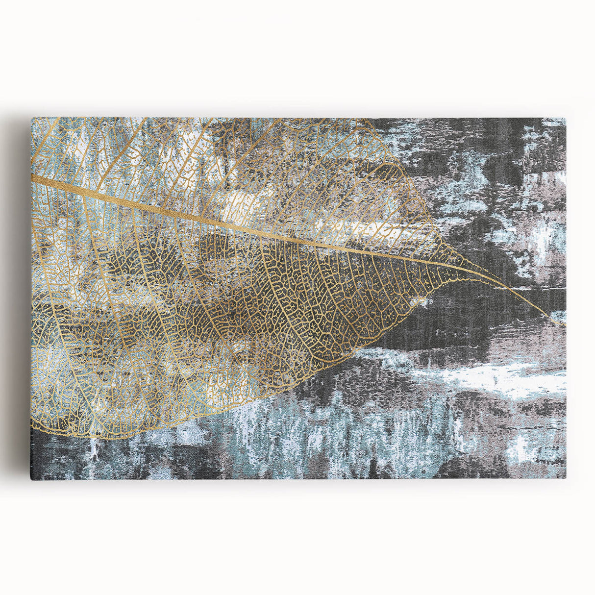 Abstract wall art featuring a vibrant design of multicolored strokes and lines on stretched canvas, ideal for contemporary home decor. This piece adds a modern touch to any room with its dynamic composition and bold colors.