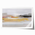 Vibrant abstract strokes and lines design in bold colors, showcasing modern wall art on a rolled print ready for framing or display.