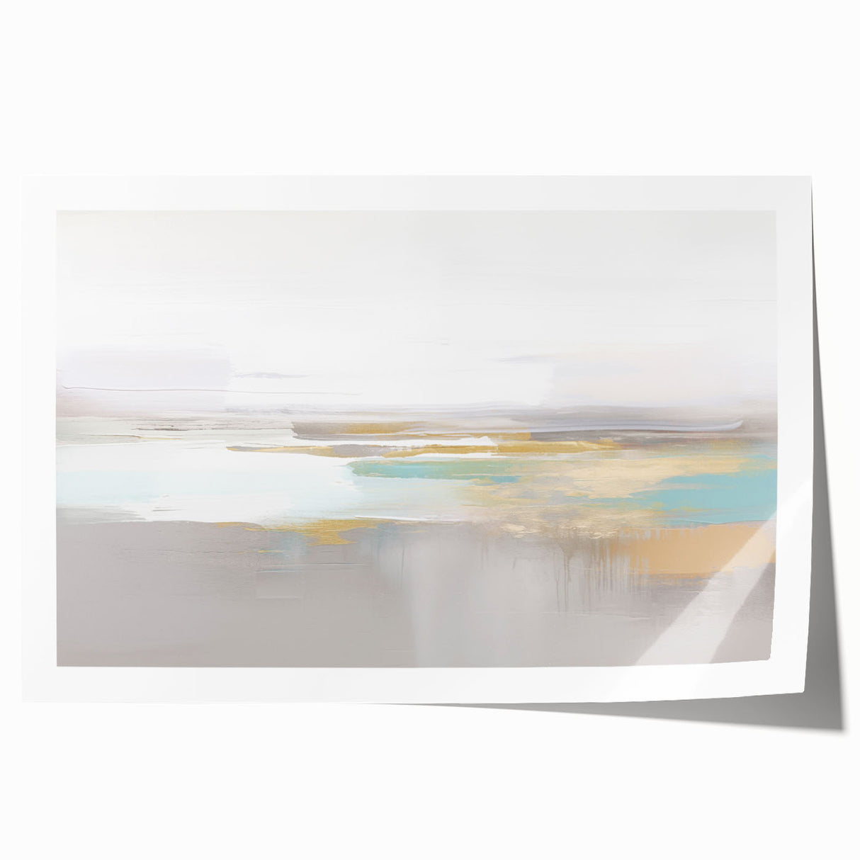 Abstract wall art print showcasing dynamic strokes and lines in vibrant colors, perfect for modern home decor. Designed for stylish interior settings.