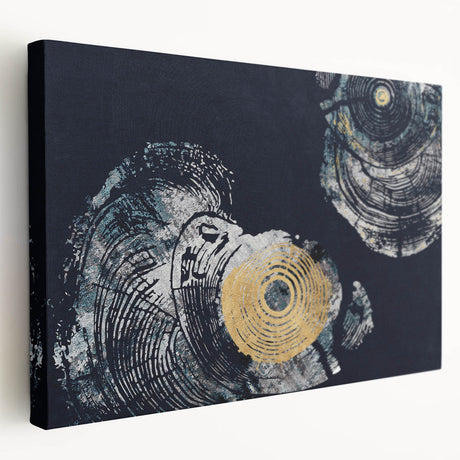 Abstract canvas wall art featuring dynamic strokes and lines in vibrant colors, showcasing a modern design that adds a contemporary touch to any space.