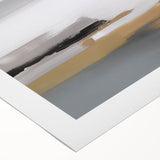 Abstract strokes and lines design on rolled canvas wall art, showcasing vibrant colors and fluid patterns, ideal for modern decor.